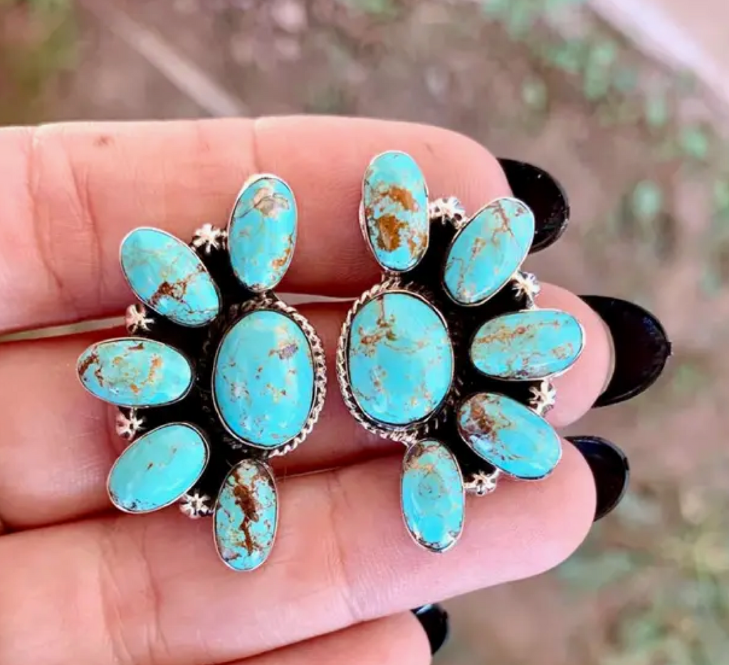 Oval Drop Earring