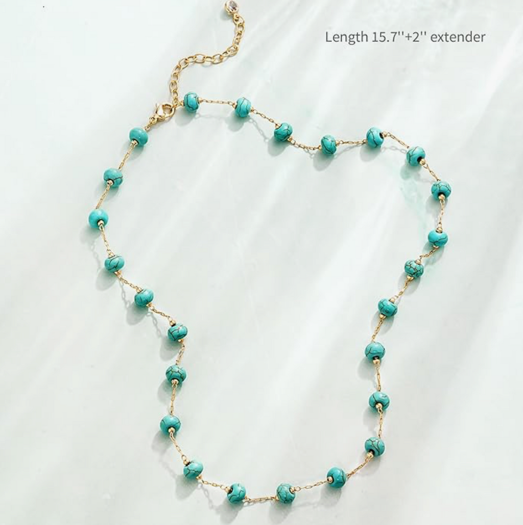 Heishi 14k Gold plated Necklace