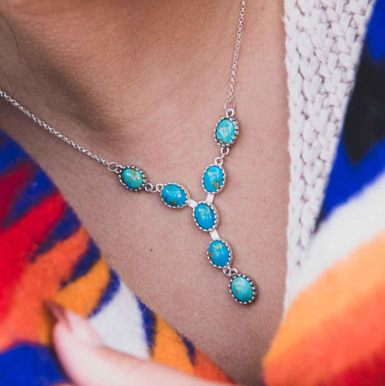 Navajo Necklace-Earring set
